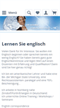 Mobile Screenshot of englischunterricht.de